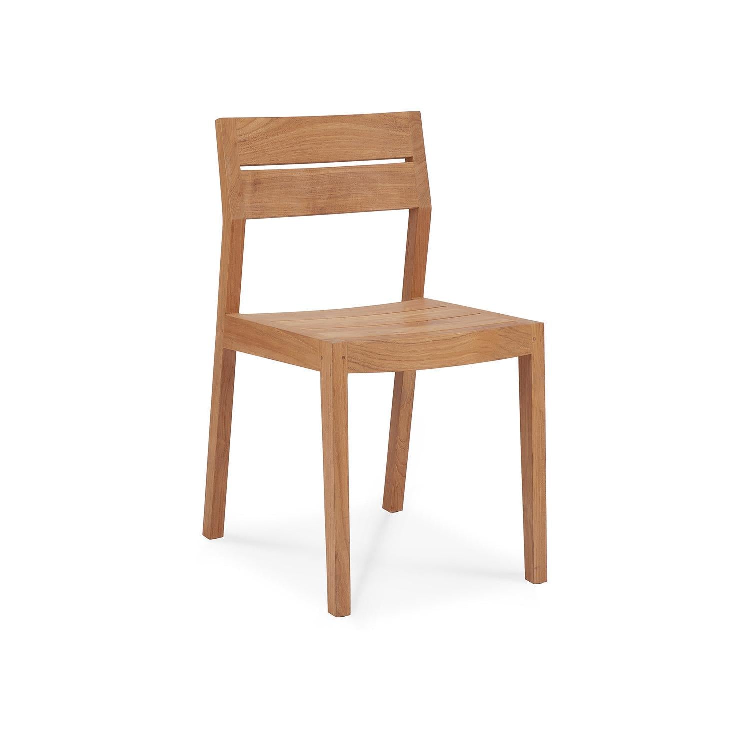 Silla de comedor para exterior EX1 - Teca