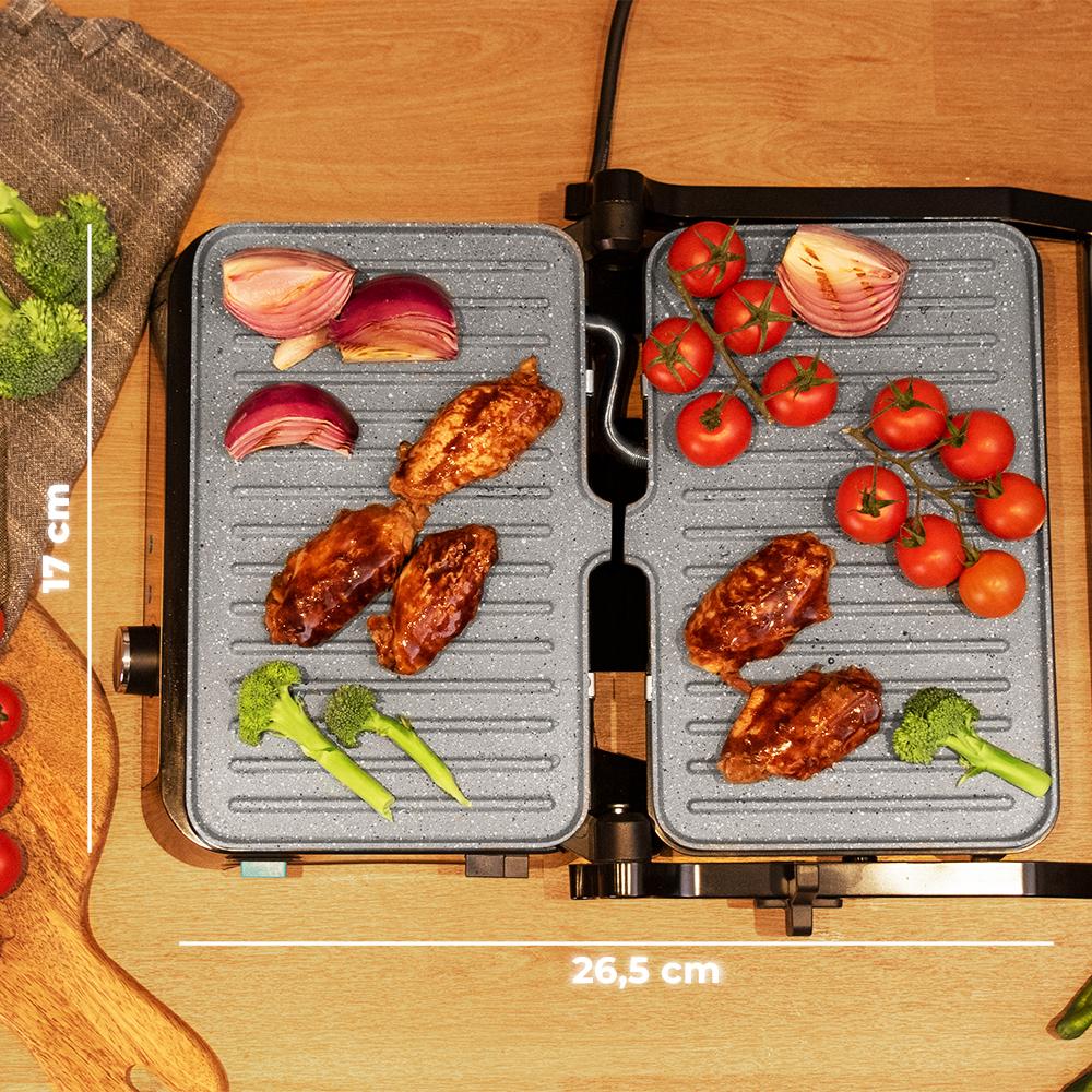 Rock'nGrill 1500 Take&Clean Stone