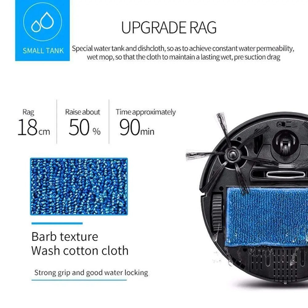 Aspirateur robot et nettoyeur de sols automatique 2025