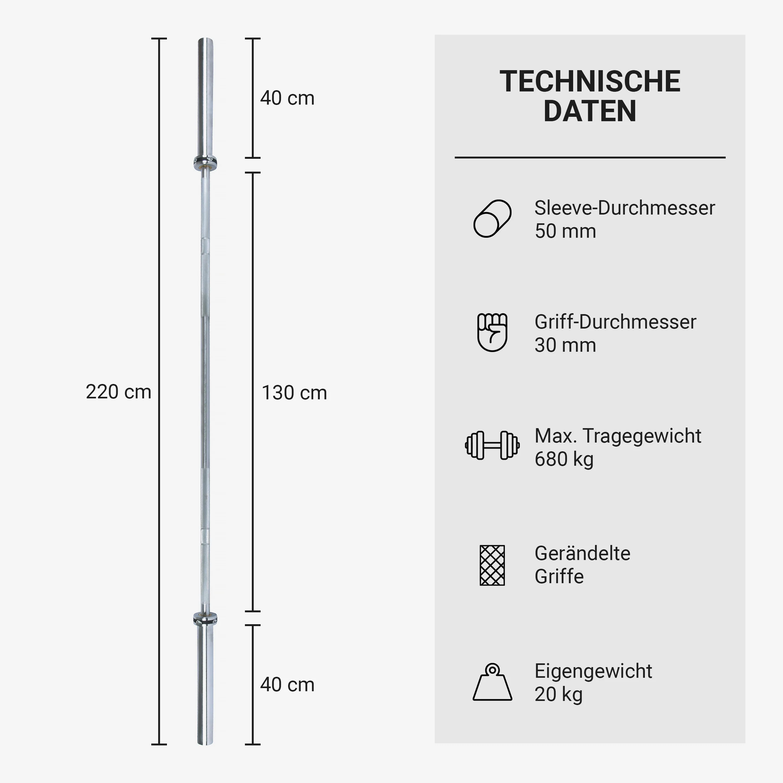 Barre d'haltérophilie olympique 2025