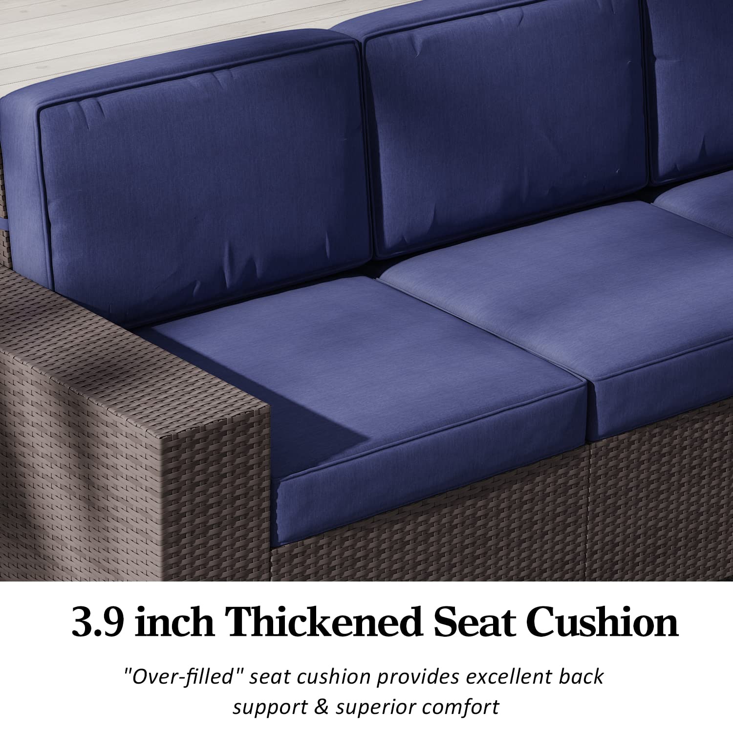 LayinSun udendørs sektionsmøbler til samtaler