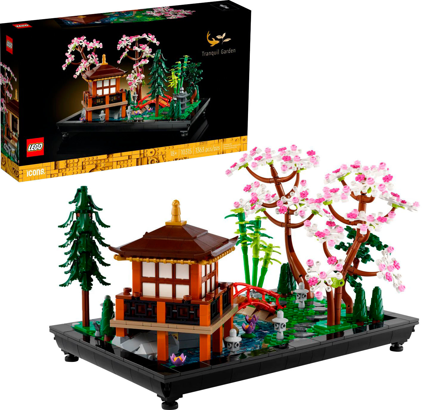 LEGO – Icons Tranquil Garden Bausatz für Erwachsene 10315