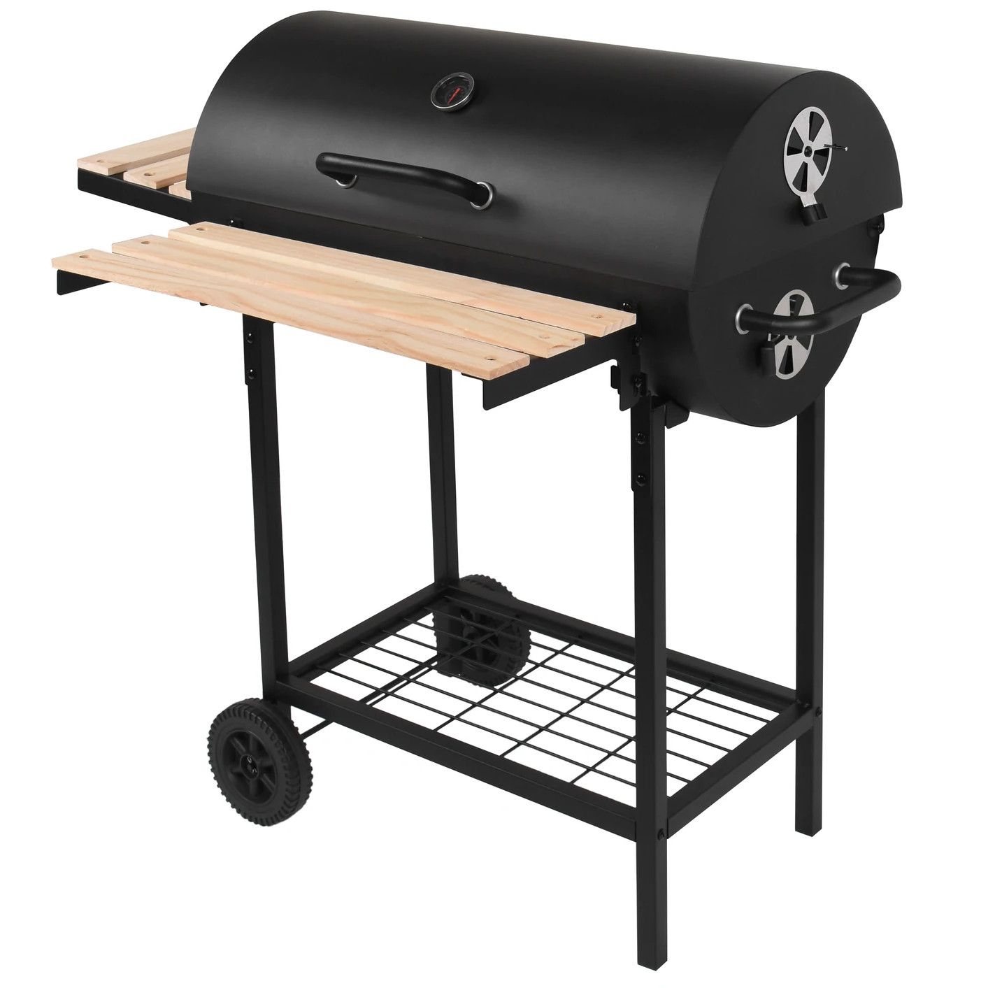 Robby Holzkohlegrill 76x33,5cm mit Wagen - Smoker One XL