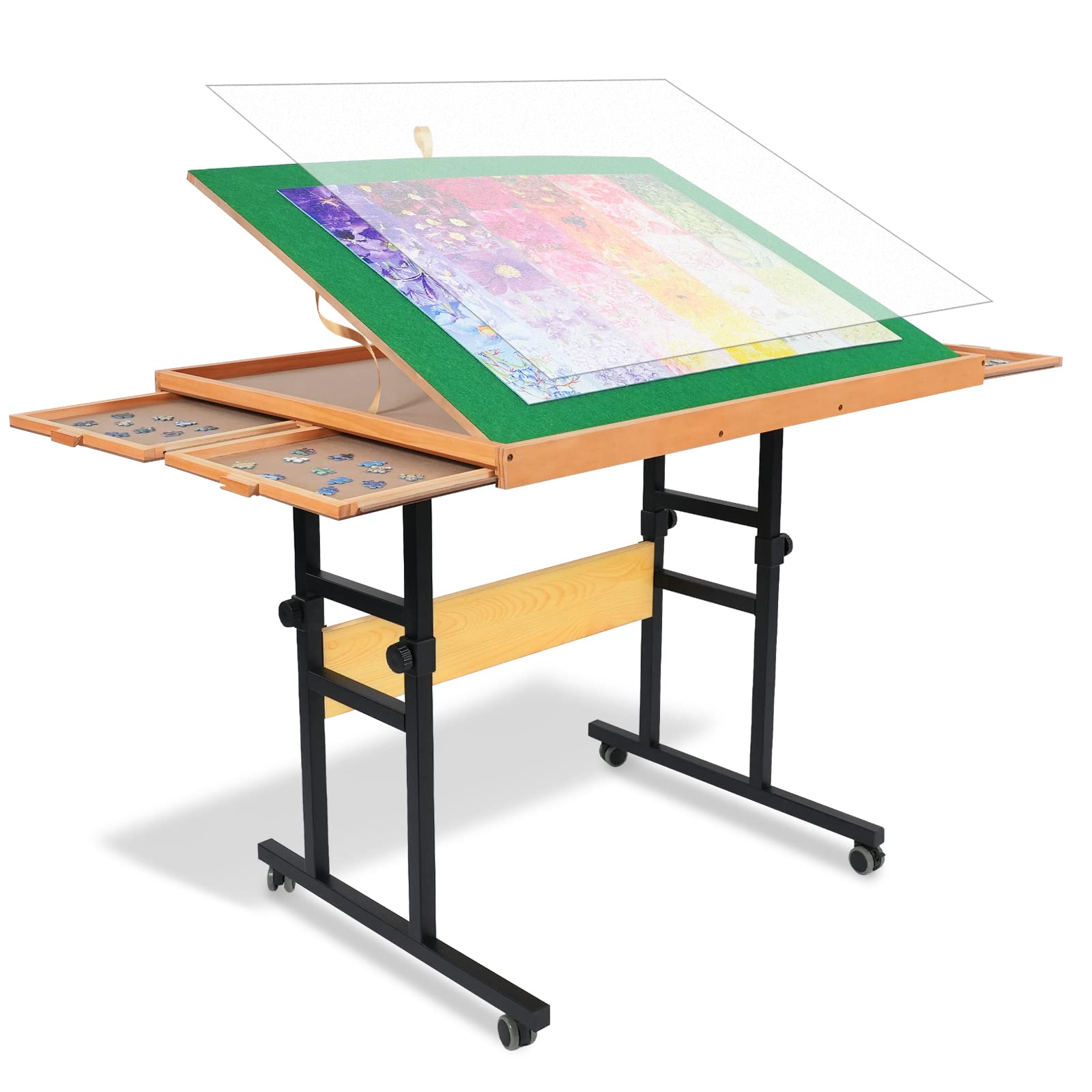 Table portable réglable ALL4JIG 2025 avec 3 angles d