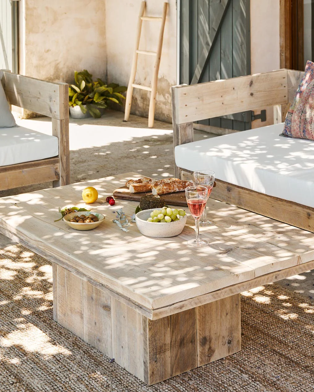 Table basse d'extérieur Jenevra