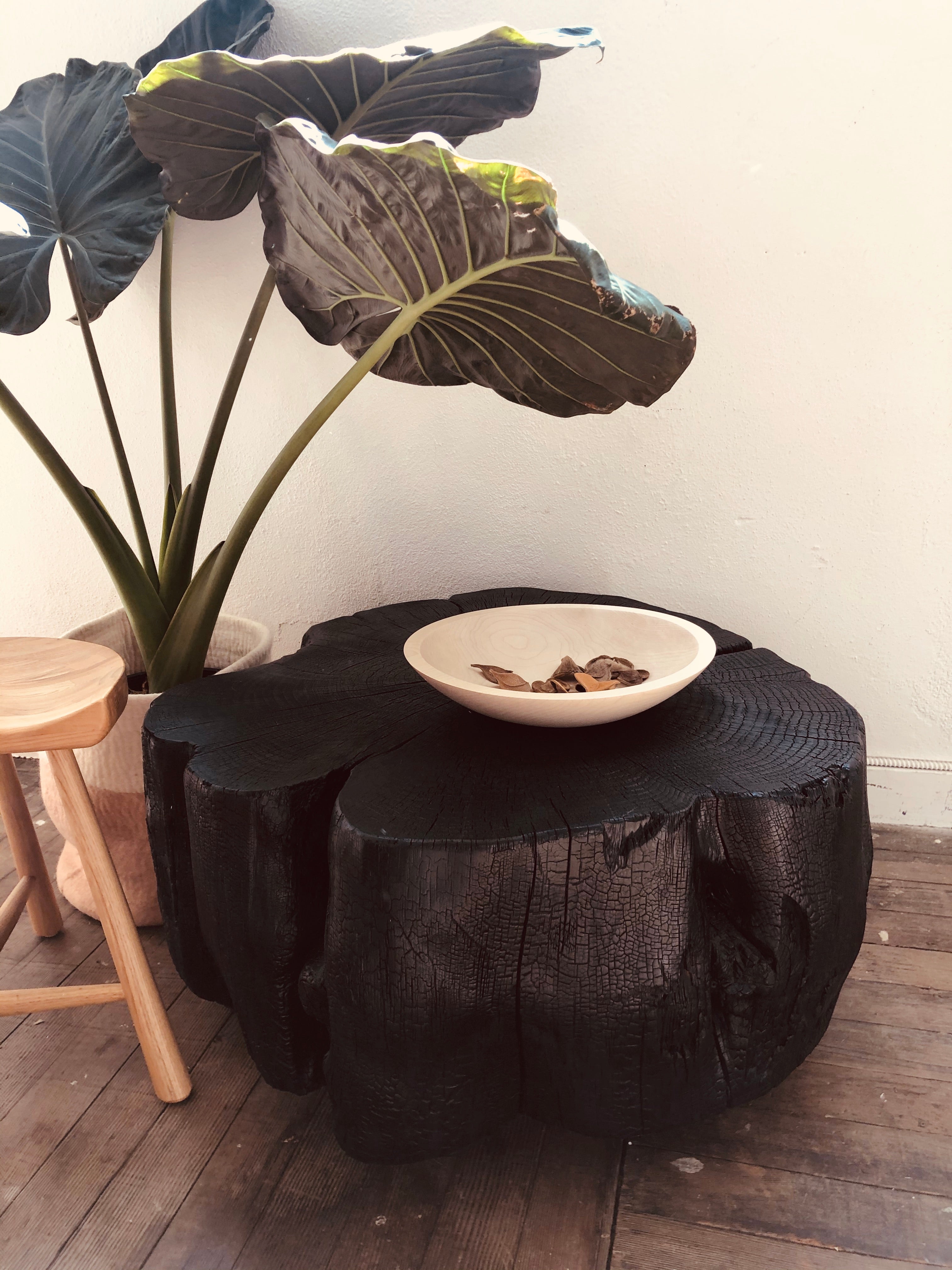 Mesa de centro Júpiter - Shou Sugi Ban