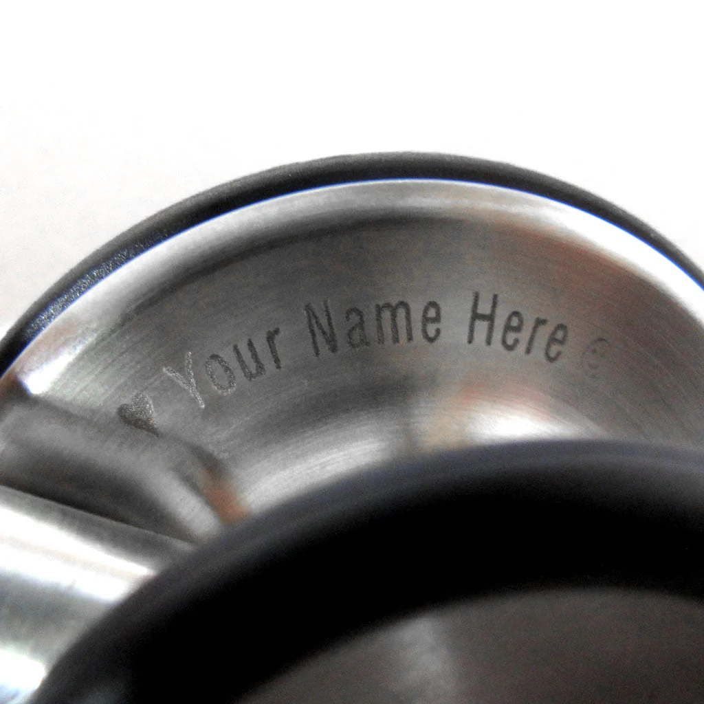 Littmann Classic III Überwachungsstethoskop 2025: Komplett schwarz 5803 - Zusätzliche Gravur