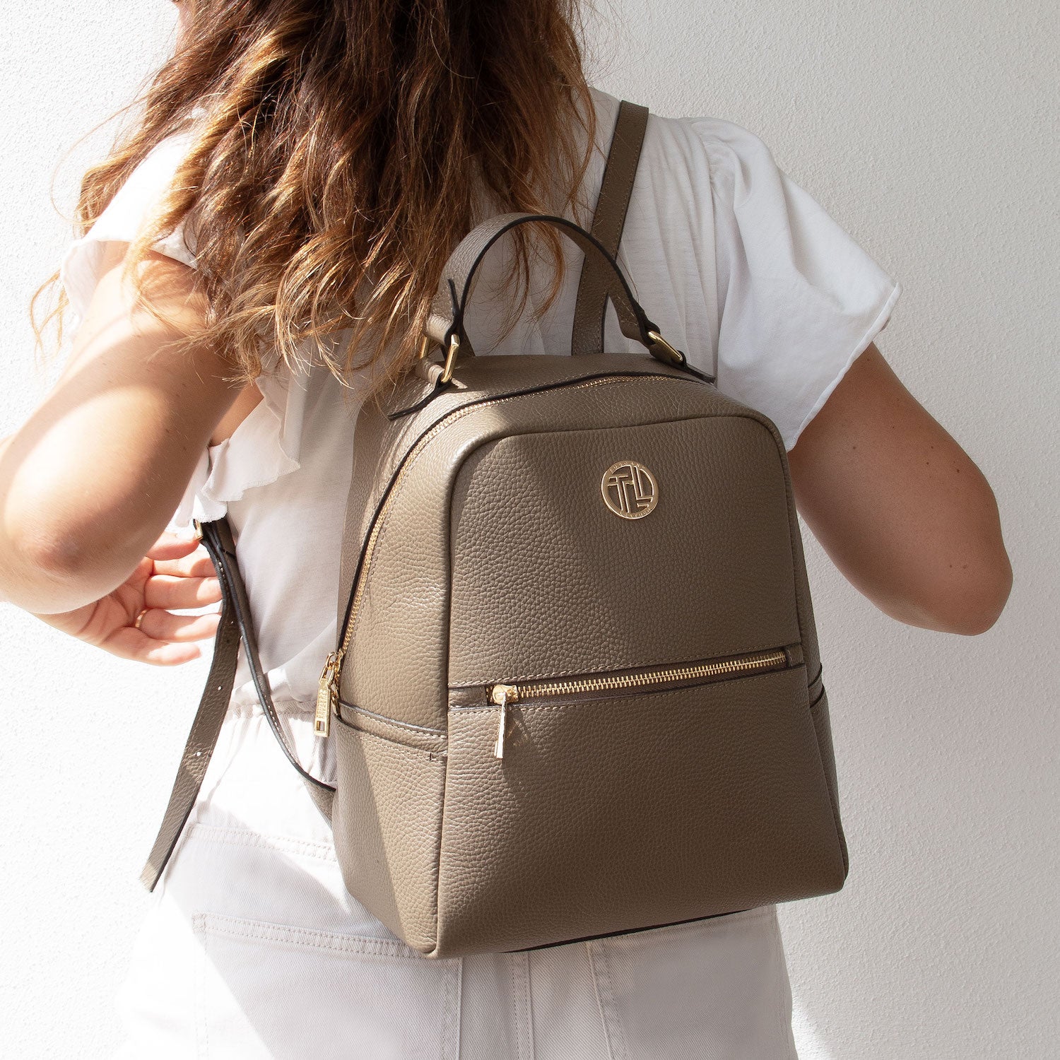 Prisma - Soft leather backpack | TL142483