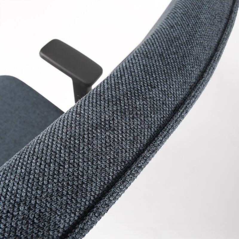 2025 Langsomt lænende Genesis ergonomisk kontorstol | Armlæn | Skydedør | Lændestøtte | Uldbetræk