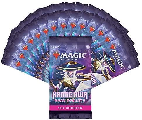 Coffret de boosters Magic The Gathering Kamigawa : Neon Dynasty | 30 boosters (360 cartes Magic)