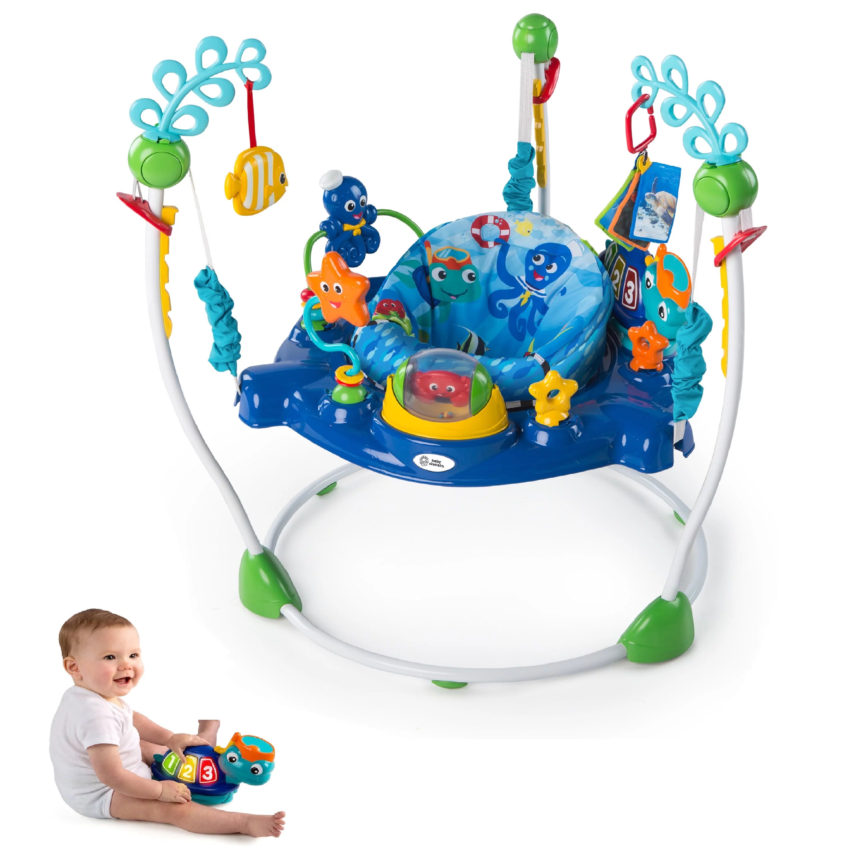 Baby Einstein hoppende aktivitetscenter ved Neptune’s Ocean Discovery