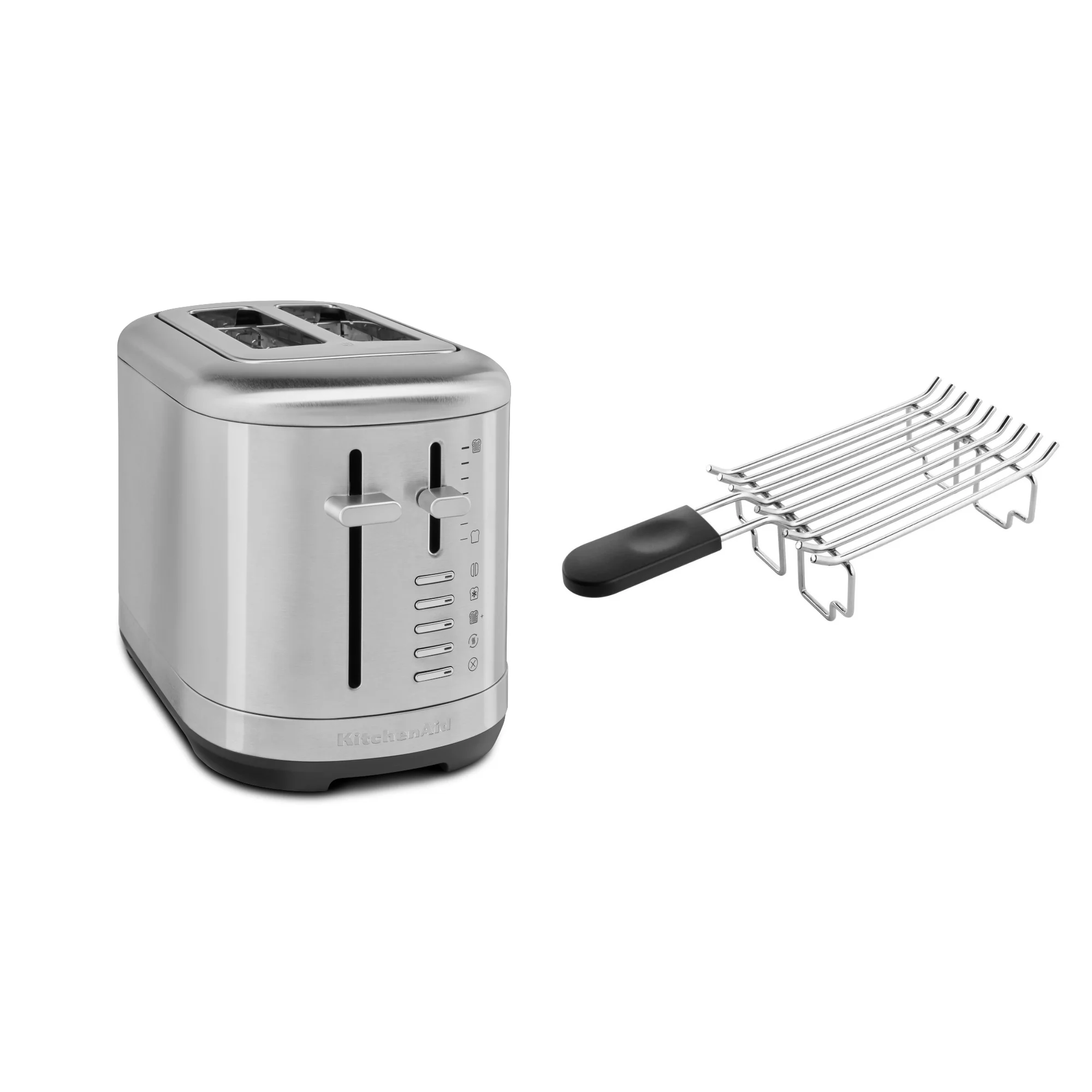 KitchenAid 2-teiliges Set 2025: Toaster + Brötchenhalter 5KMT2109