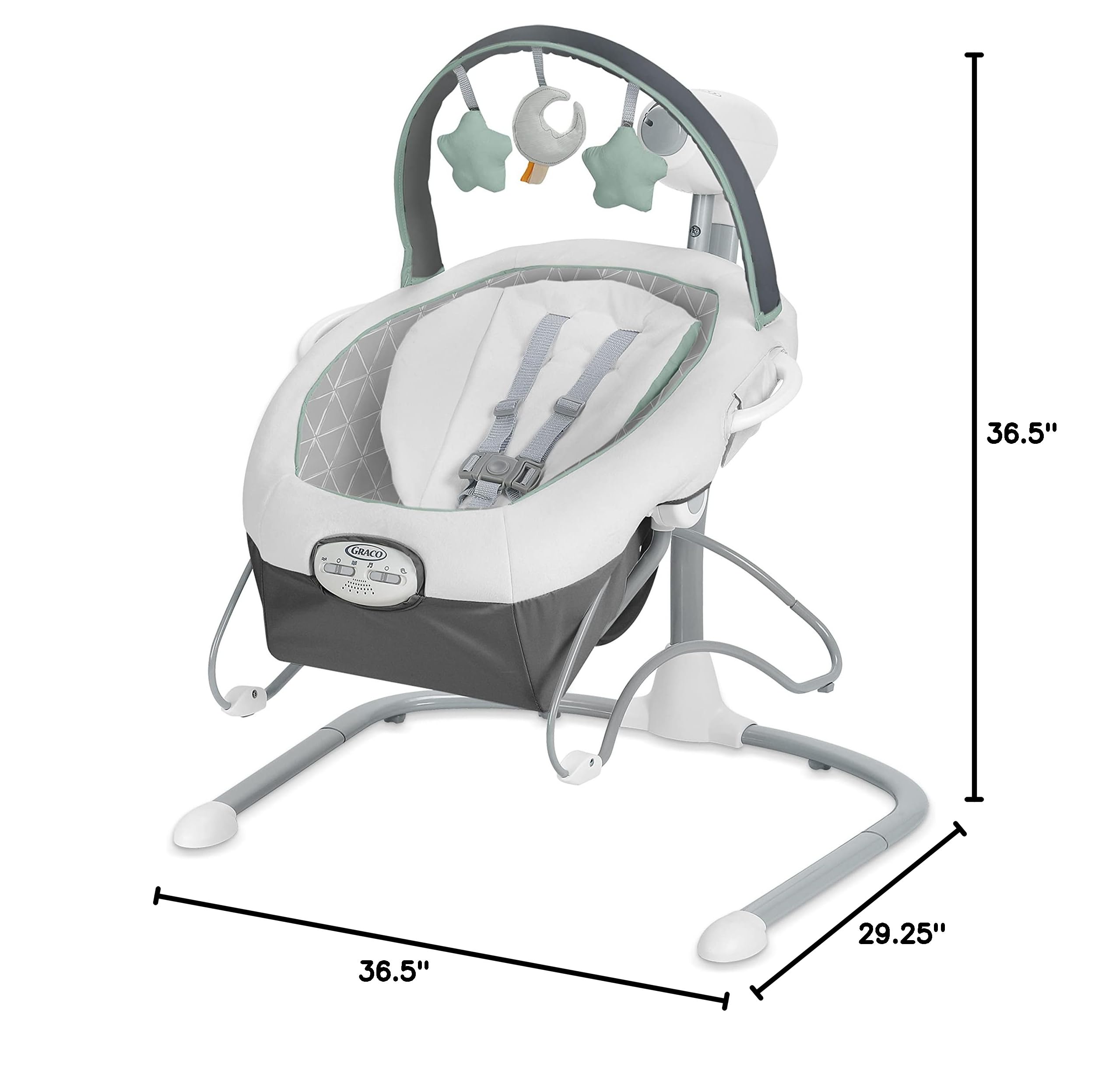 2025 Graco Soothe Swing Tragbarer Schaukelstuhl
