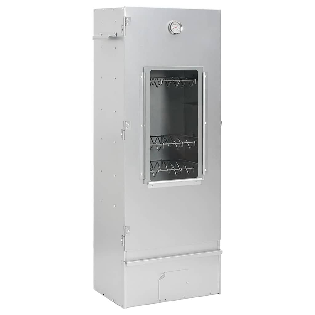 Four fumoir pour barbecue Vidaxl avec générateur de fumée froide en acier galvanisé