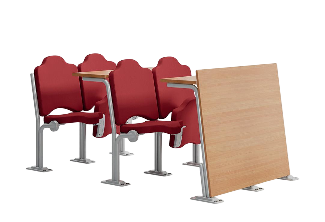 Tiered Desks and Chairs