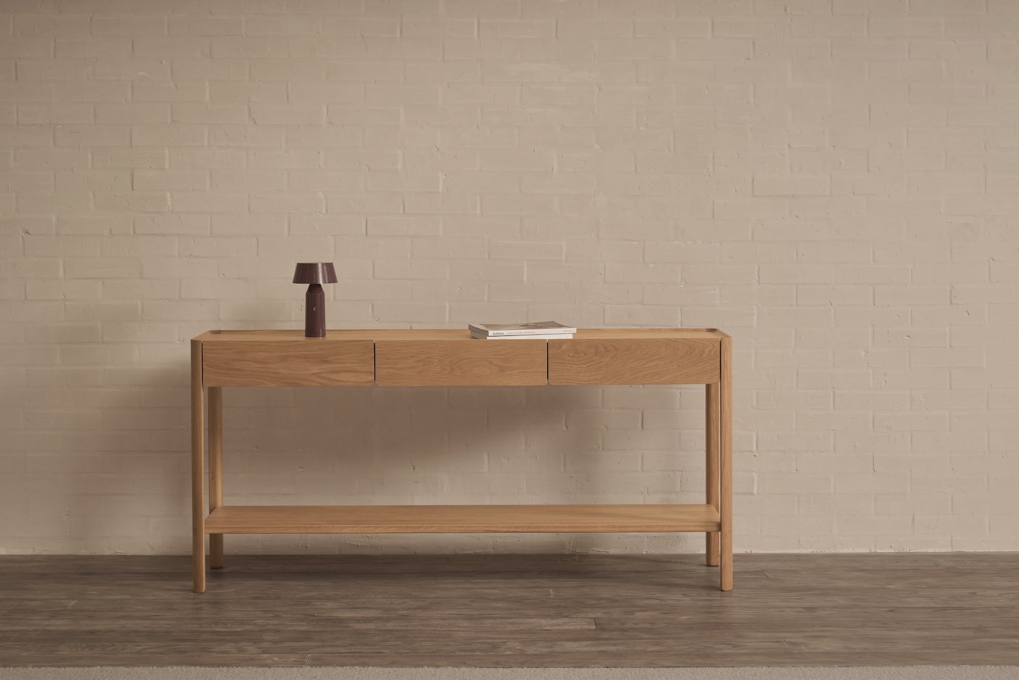 Nell Console | Light Oak