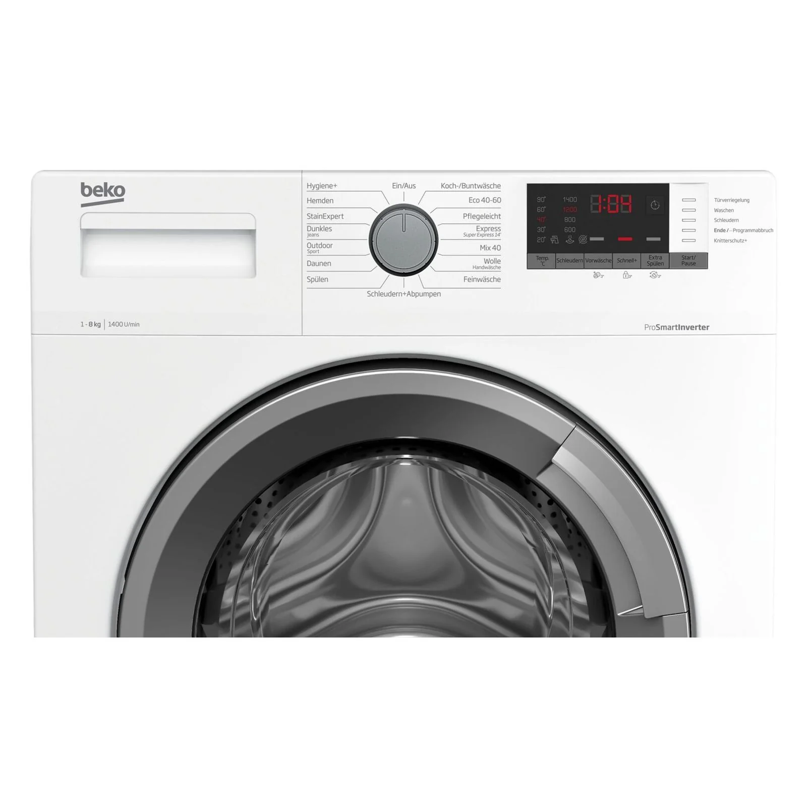 Beko WMO822A Weiße Waschmaschine, Baujahr 2025