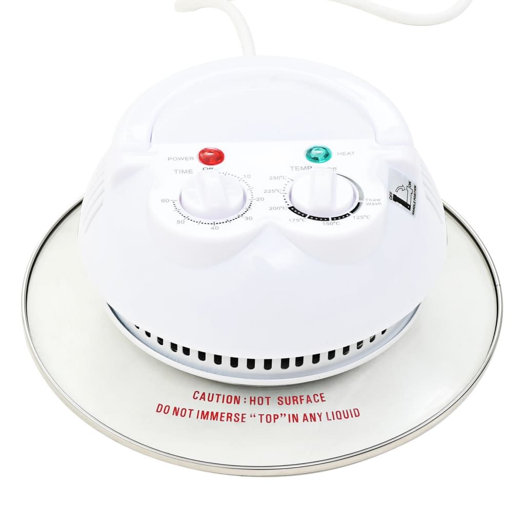 Vidaxl Halogen-Konvektionsofen mit Erweiterungsring 800 W 10 l