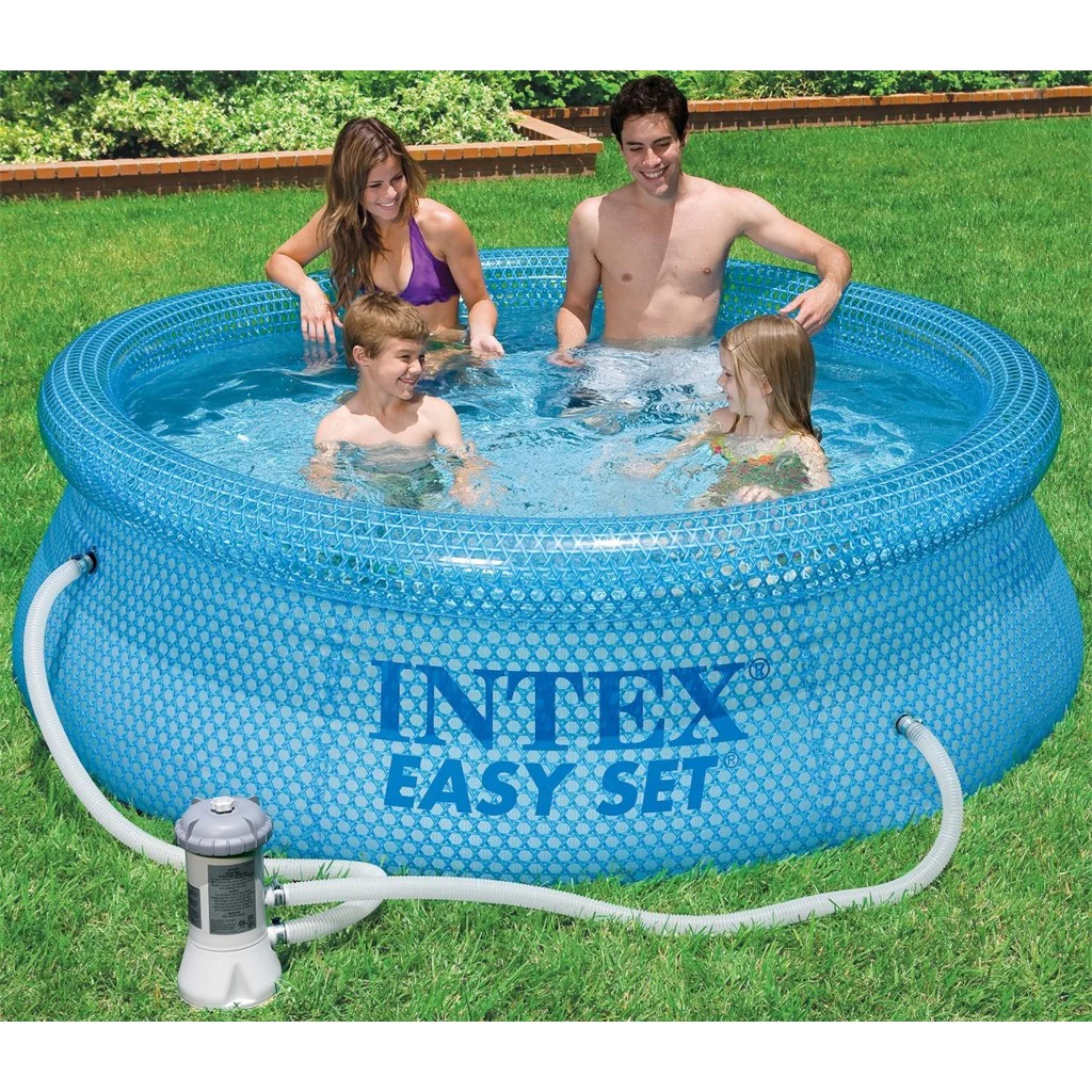 2025 Intex 54912GS - Easy-Set Clearview Pool ca. 244 x 76 cm med pumpe