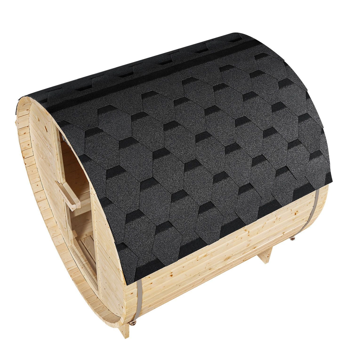 2025 Spitzbergen Fasssauna mit Saunaofen