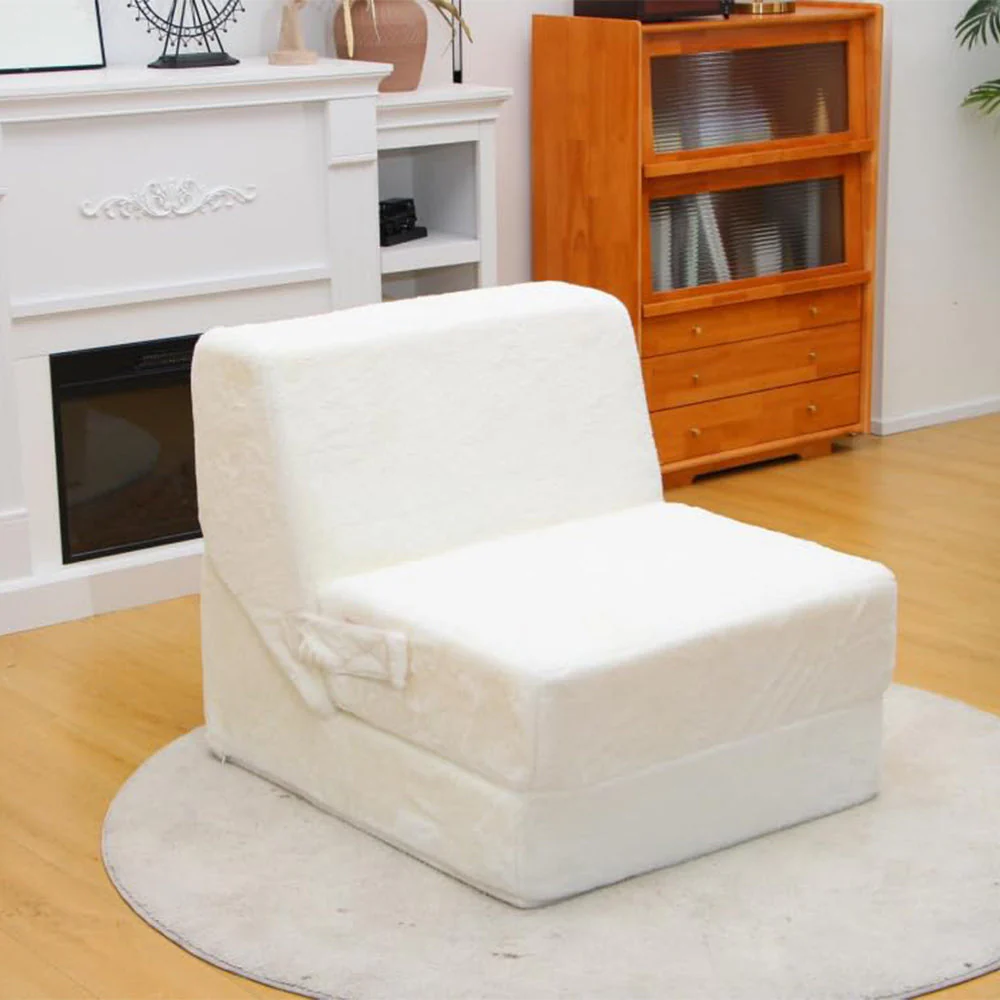 3-i-1 foldbar sovesofa – Sofa med memoryskum. Foldbar lænestol. Doven sofa til gulvet.