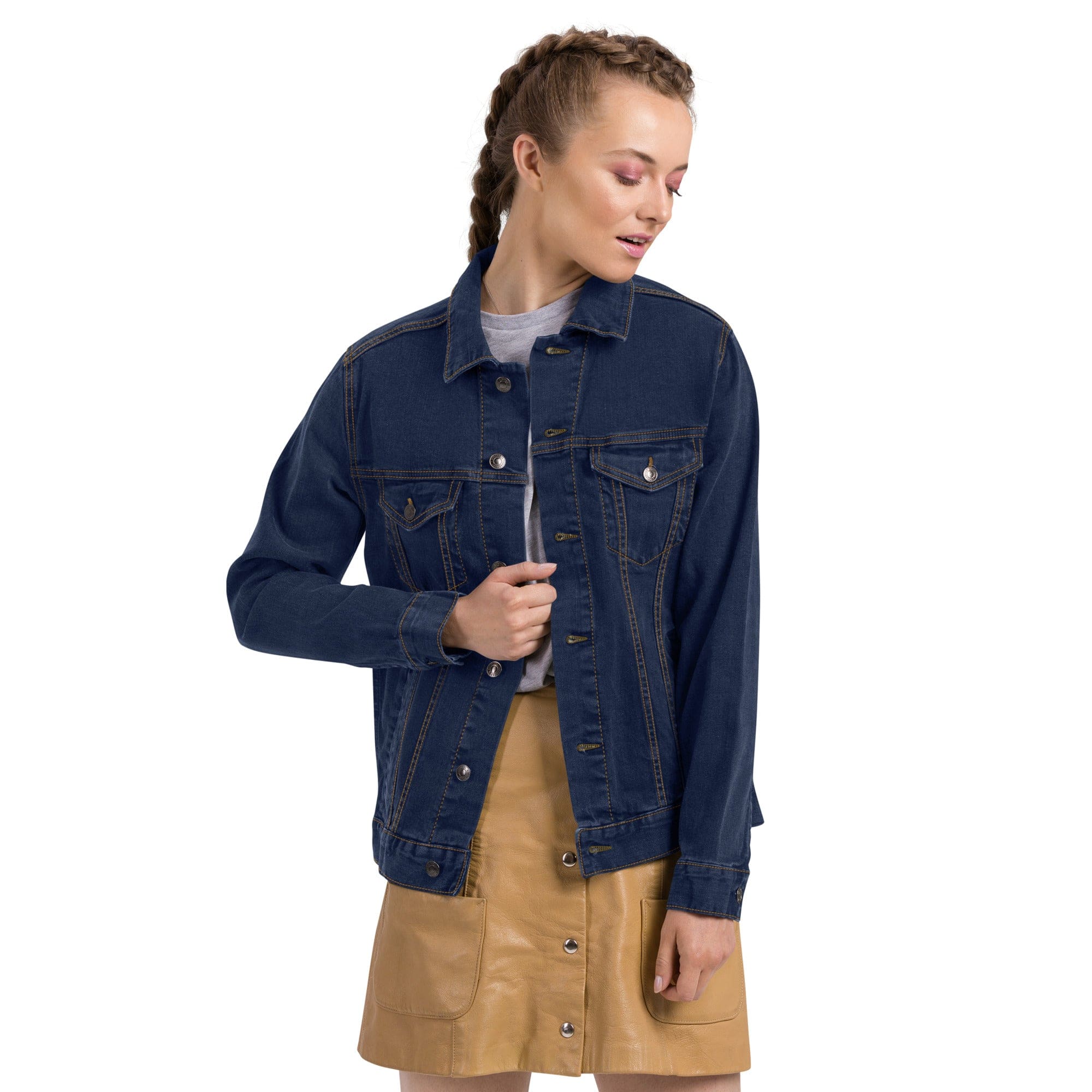 San Rocco Italia embroidered denim jacket - unisex