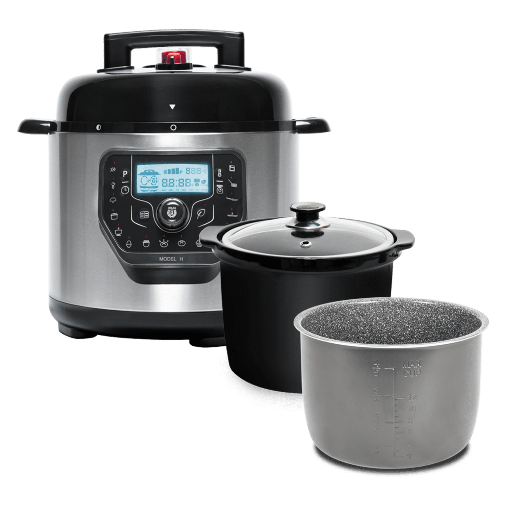 GM Modell H Deluxe Topf + Slowpot Eimer + Excelsior Eimer