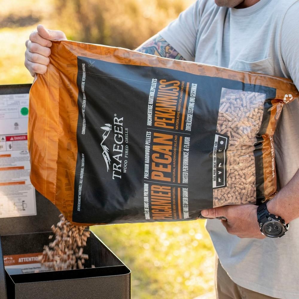 Traeger Pekannuss-Holzpellets für den Grill