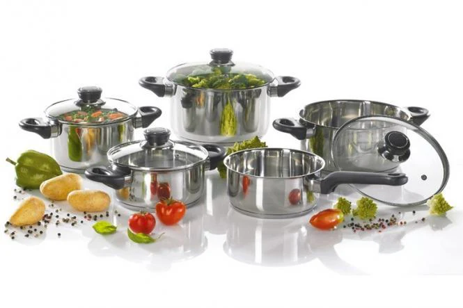 2025 Apollo køkkengrejsæt i rustfrit stål. 5 dele