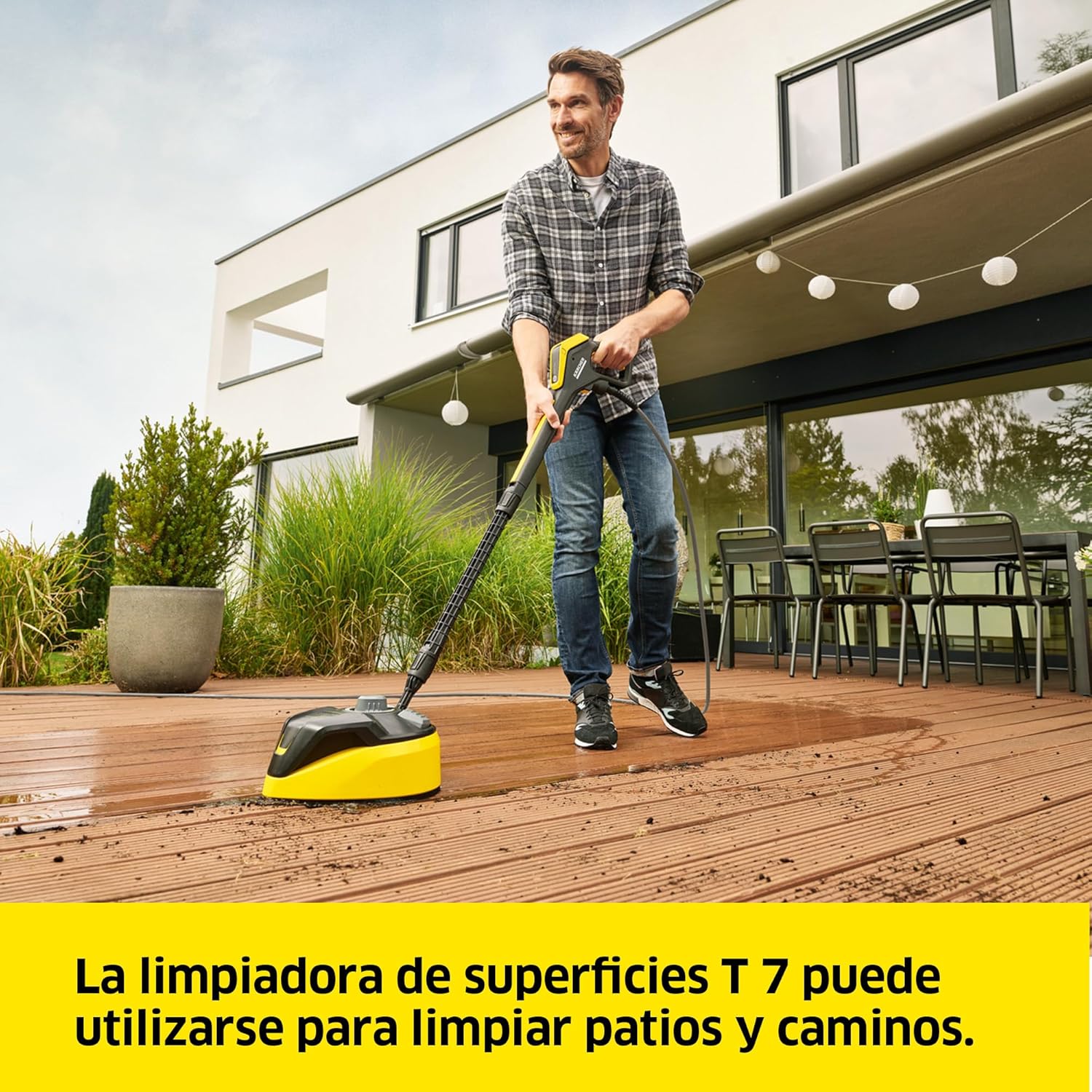 Nettoyeur haute pression Kärcher K 7 Premium Smart Control Flex Home, Pression : 180 bar, Débit : 600 l/h, Rendement : 60 m²/h, Filtre à eau, Poids : 18 kg, Tuyau flexible, Lance multijets