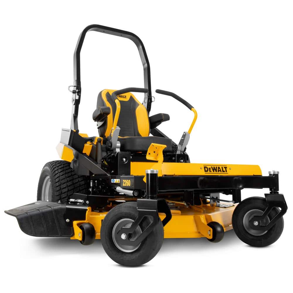 DEWALT Z260 Commercial 60 Zoll Zero-Turn-Rasenmäher, Baujahr 2025, mit 24 PS Kawasaki V-Twin FS730v Motor und hydrostatischem Doppelgetriebe (DXGZ260P)