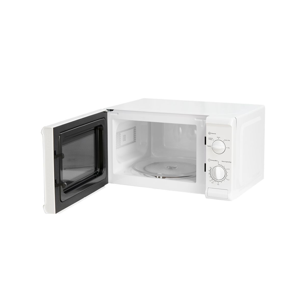 Aspes Mikrowelle AMW2700 700 20l 5 Programme Weiß 25,8x44x33,9 cm