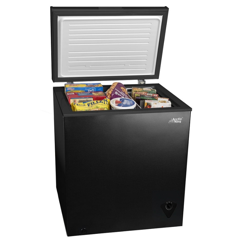 Arctic King 1,75 kubikfods kummefryser, sort