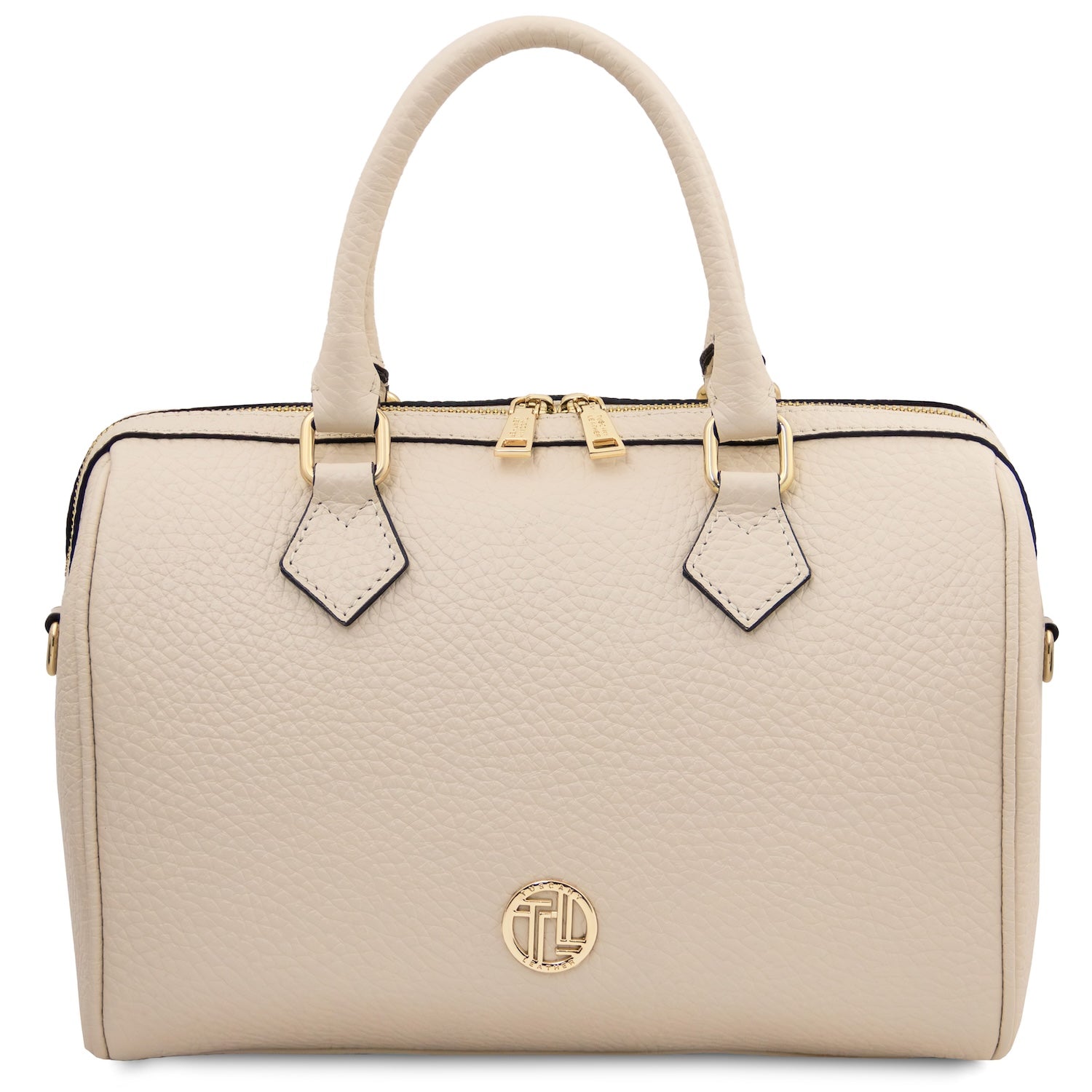 Barrique - Small leather duffle handbag | TL142586