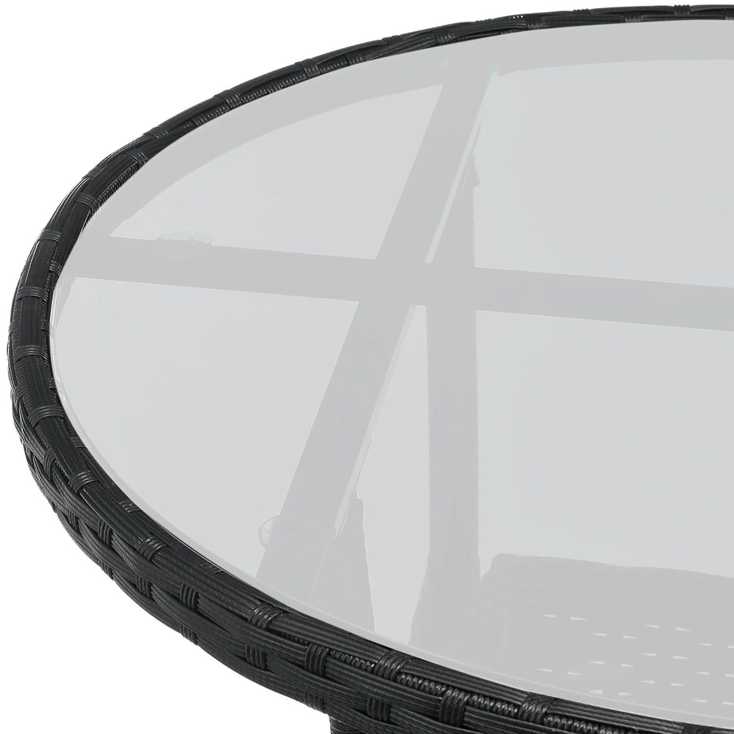 Salon de balcon Bayamo 2025 en résine tressée