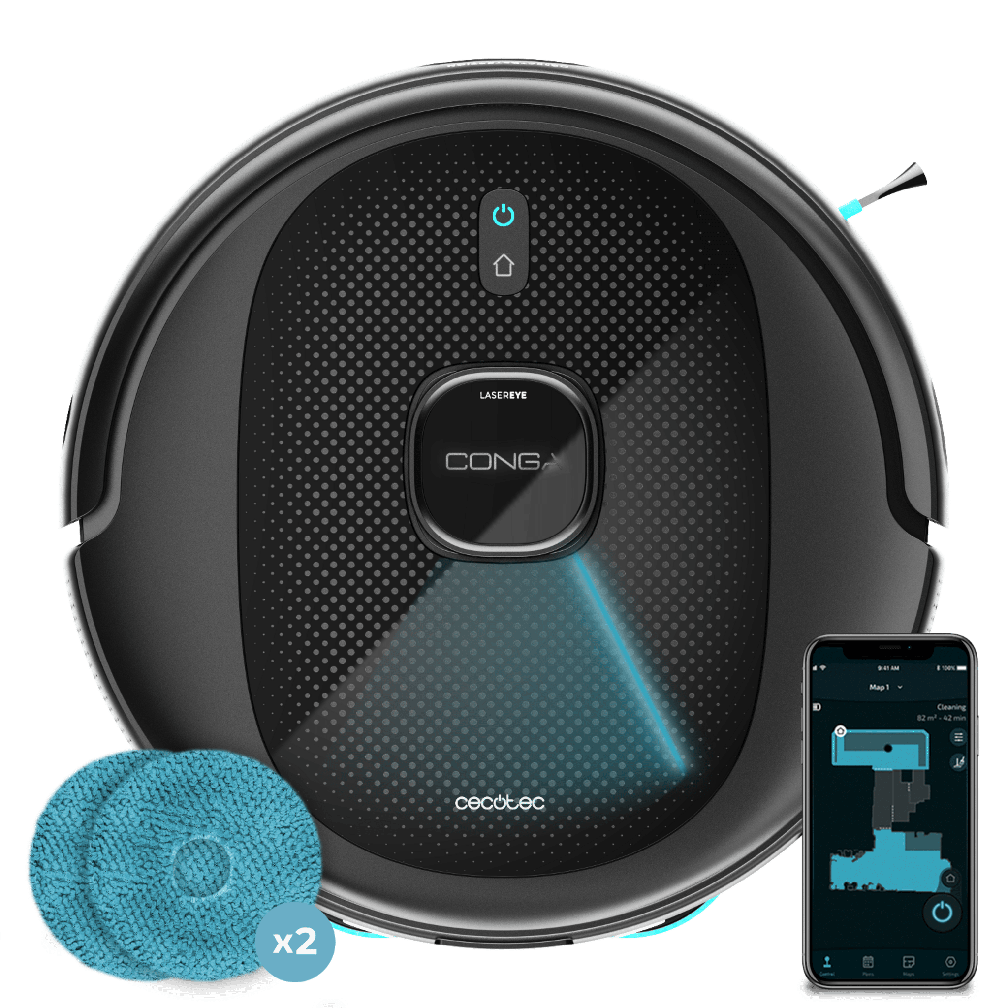 Conga 9990 AI Spin Revolution Ultra Power