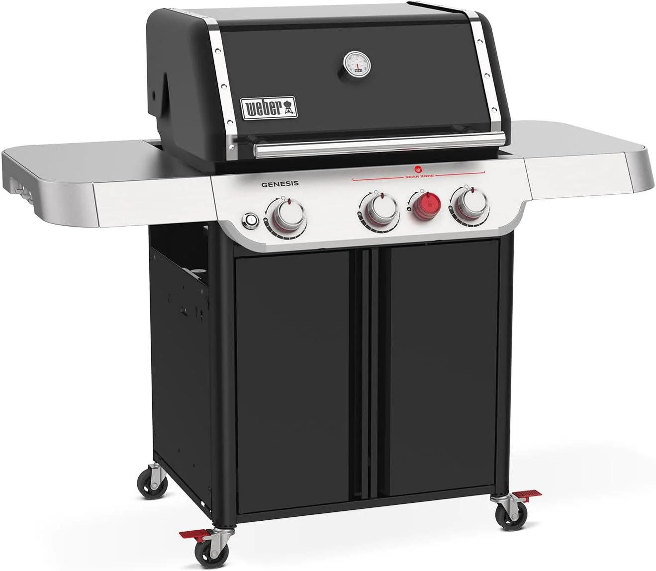 Weber Genesis E-325 Propangasgrill, Baujahr 2025. Farbe: Schwarz.