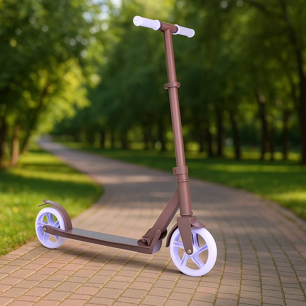 Trottinettes marron pour enfants de 6 à 12 ans - uJfqraKs67KI