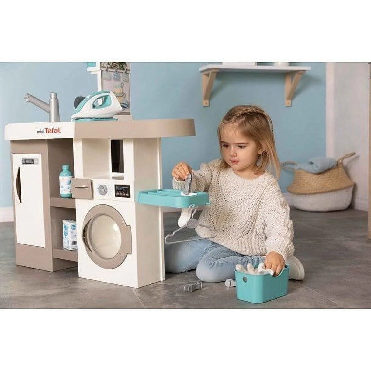 Cuisine Smoby T-fal Studio avec lave-linge 311050