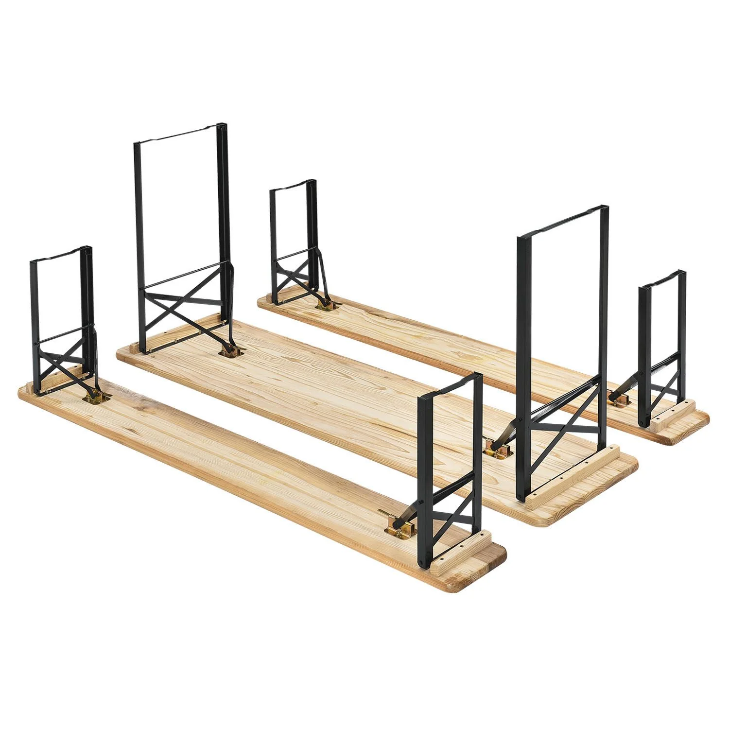 2025 Bichl 3-teiliges klappbares Partymöbelset aus Holz