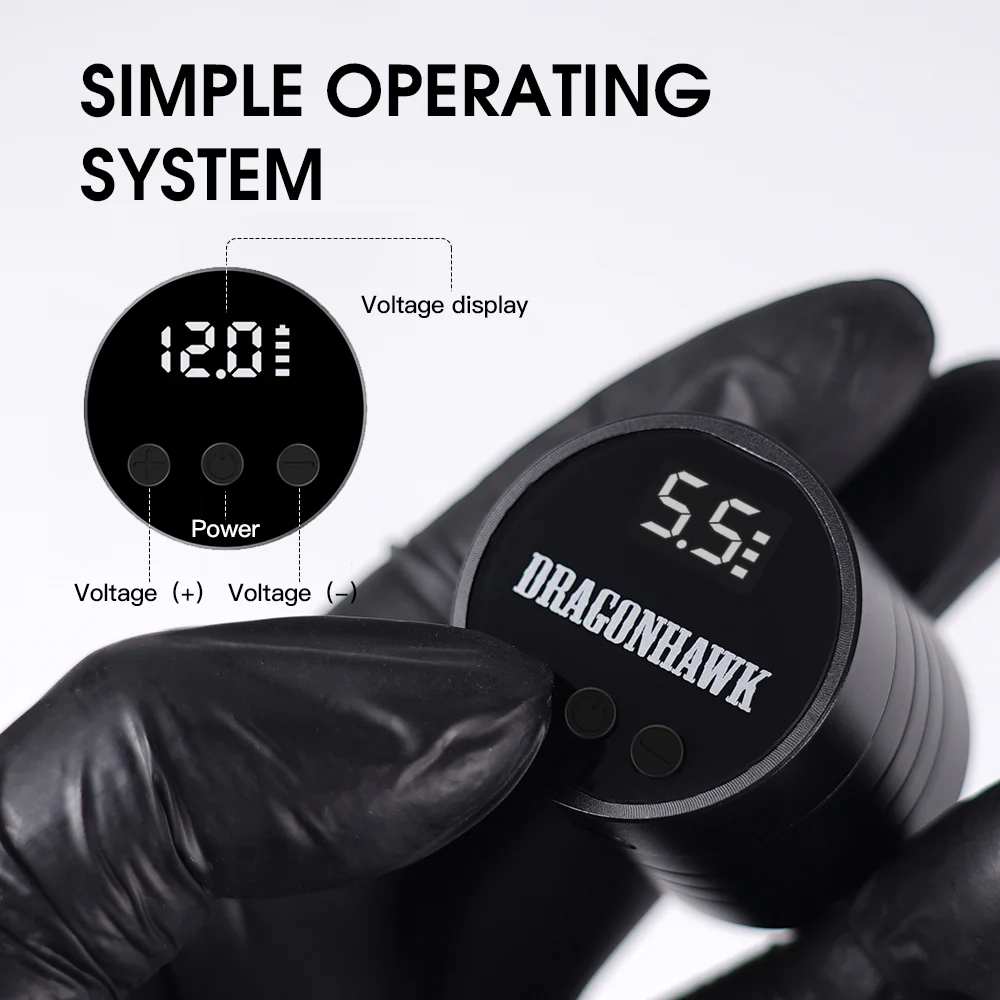 Dragonhawk Rotary Tattoo Machine Starterpaket