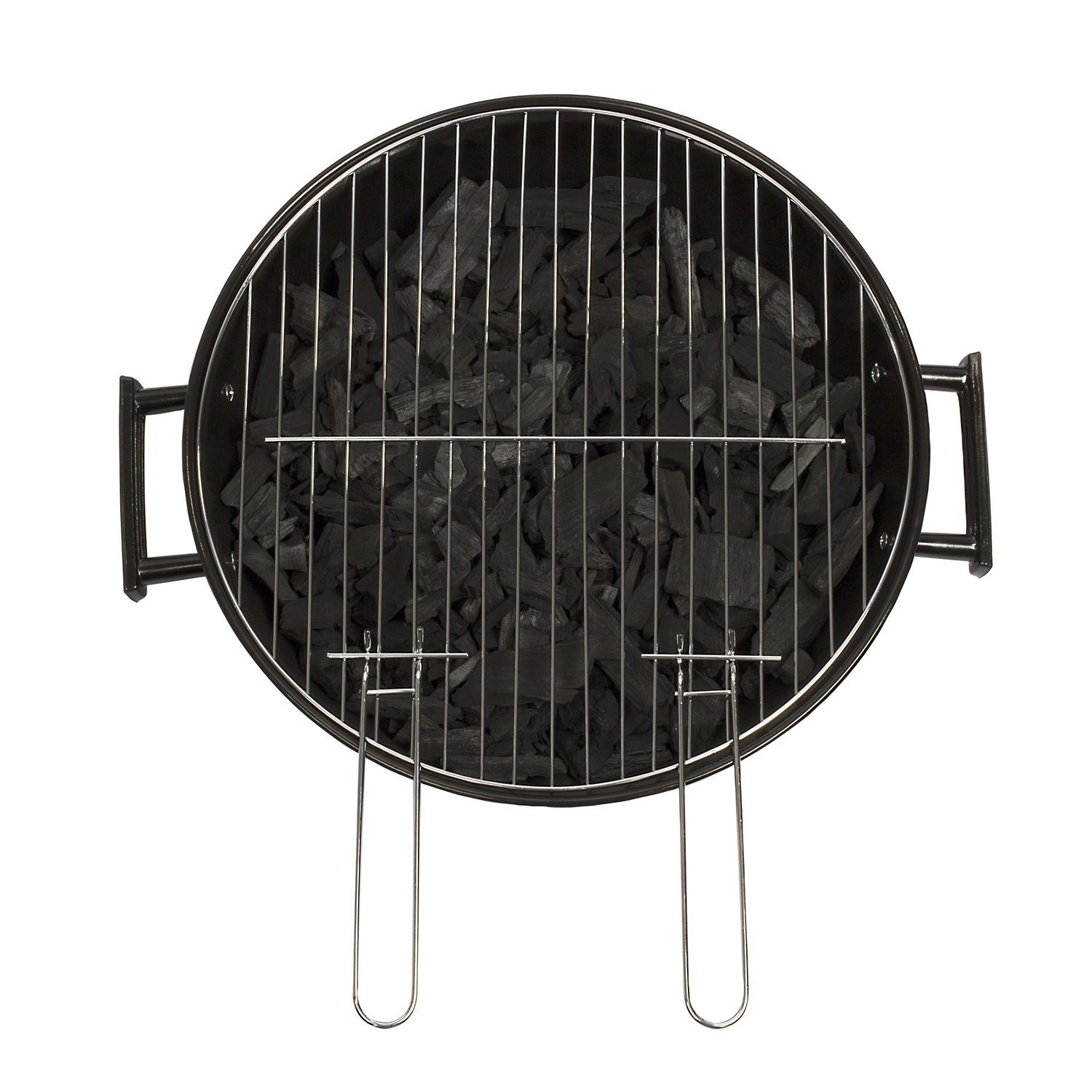 Livoo Holzkohlegrill 41 cm Rot/Schwarz - Doc172r