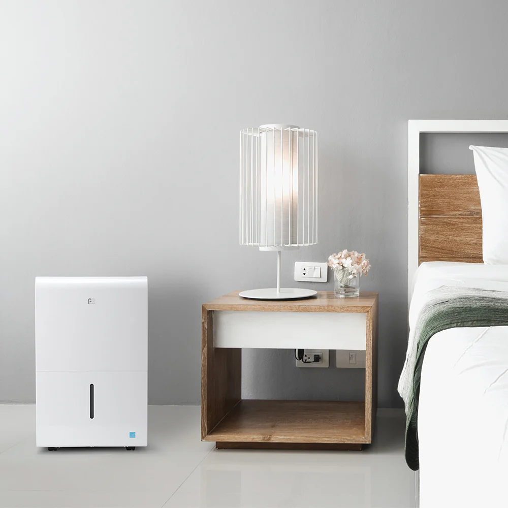 2025 ENERGY STAR 50-pint affugter med kontinuerlig dræning og ultralydsvag drift – ideel til store rum og kældre