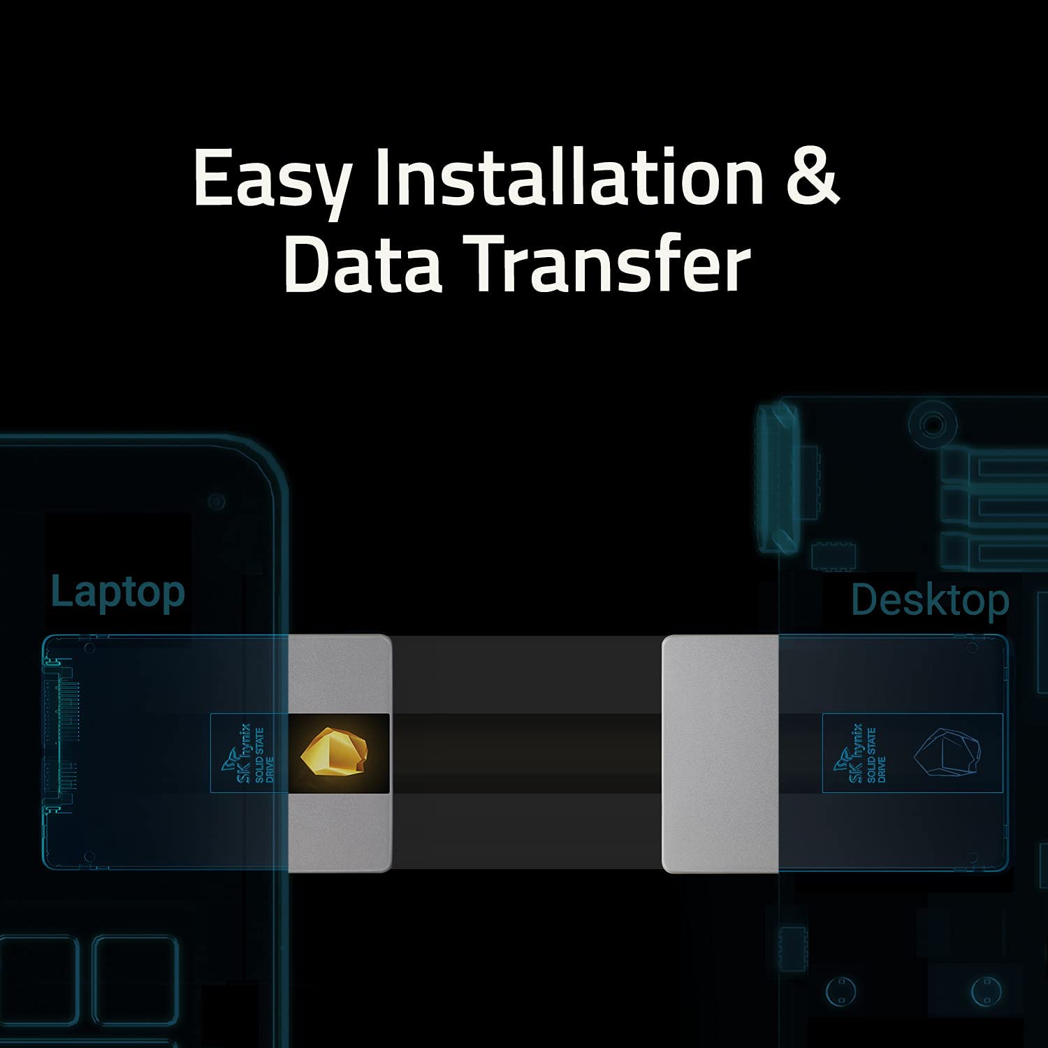 SK hynix Gold S31 1 TB SSD SATA Gen3 2,5 Zoll intern | 1 TB SSD | Bis zu 560 MB/s