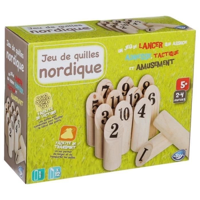 Nordisches Bowling-Spiel in Jja