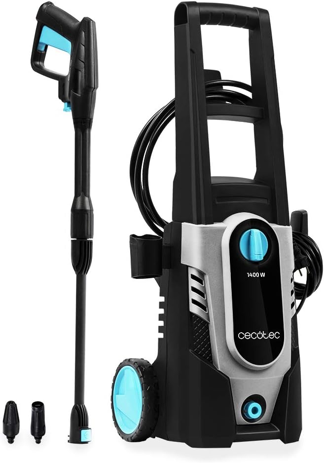 Cecotec HydroBoost 2400 AdvanceClean højtryksrenser. 2400W, Hjem, Have eller Bil, Flowhastighed på 480l/t, 180 trykbarer, Aluminiumpumpe, Aktionsradius 14 m