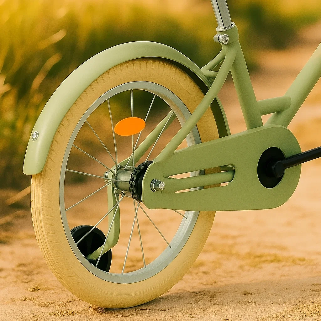 Vélo enfant 16 pouces vert 4 à 7 ans - SnDMayUQ12Em