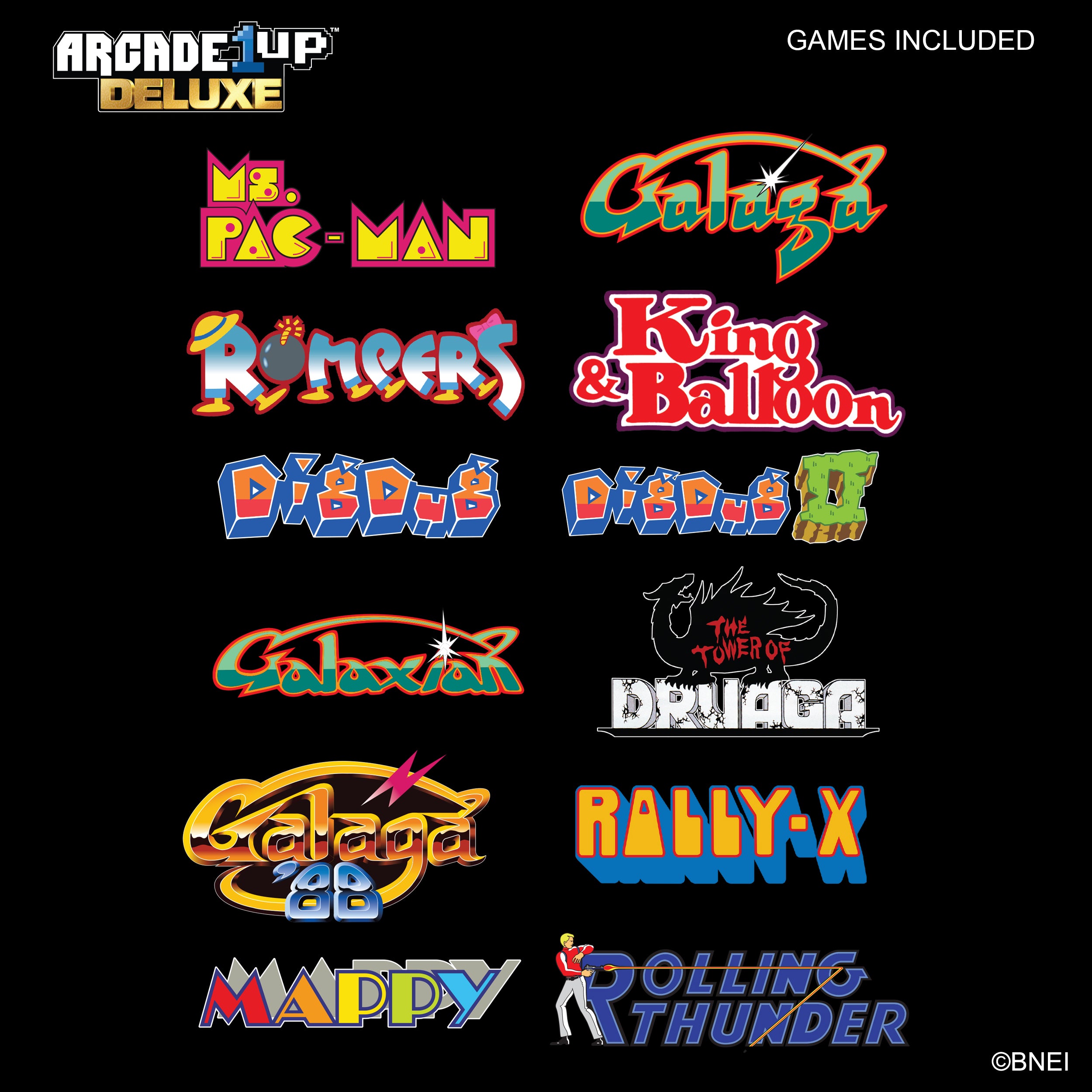 Arcade1Up – Arcade Deluxe Class of '81 – Blau
