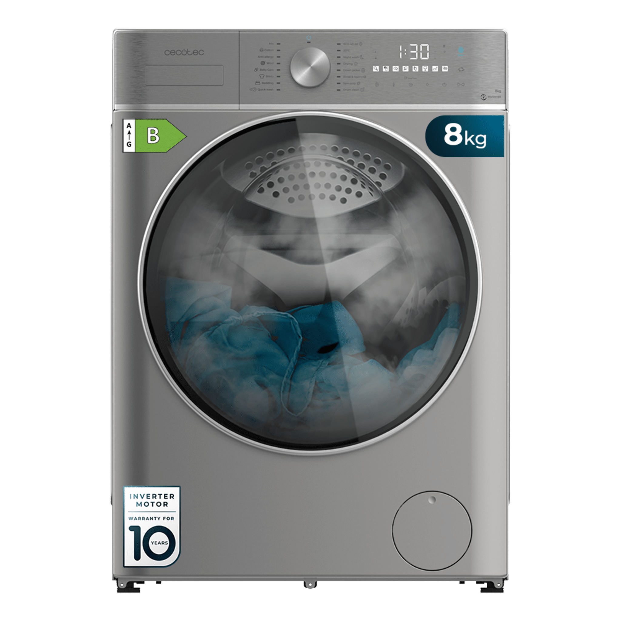 Bolero Wash&Dry 8580 Inverter Stahl B