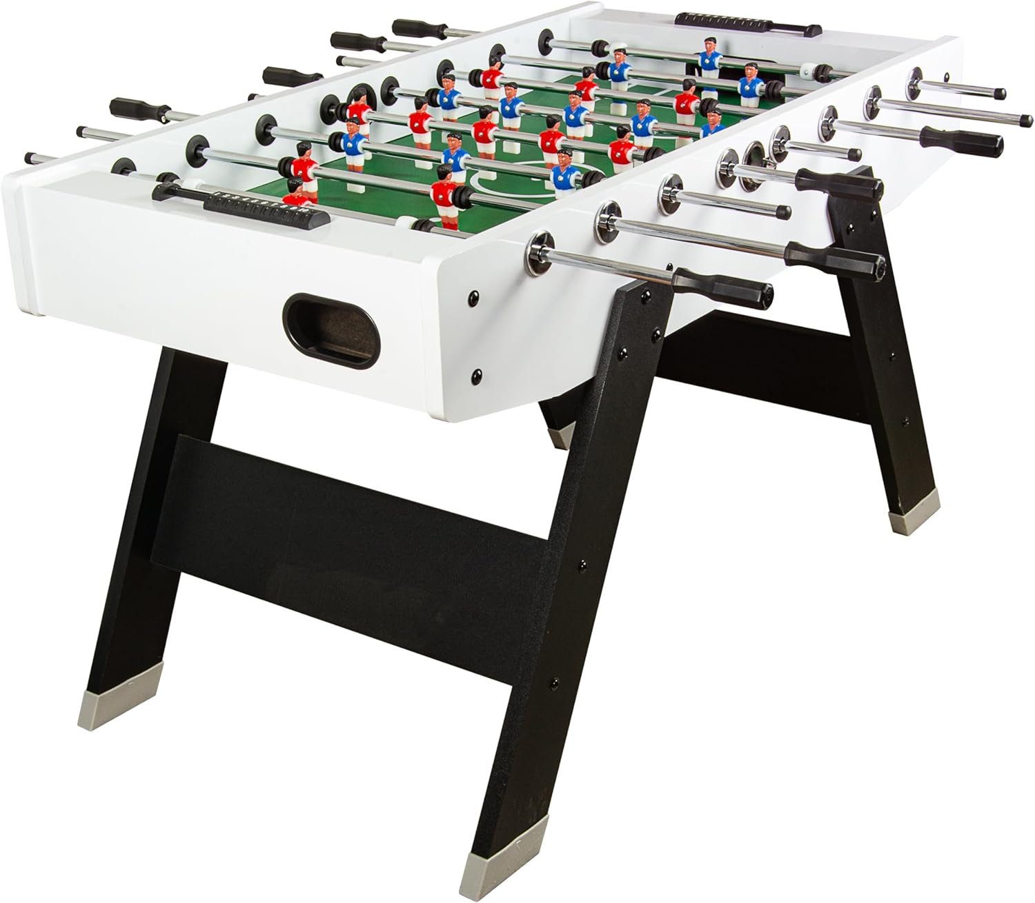 Leomark Spieltisch aus Holz für Kinder und Erwachsene | Spielspaß zu Hause oder auf Partys, Familienunterhaltung | Stabil, lehrreich und einfach aufzubauen